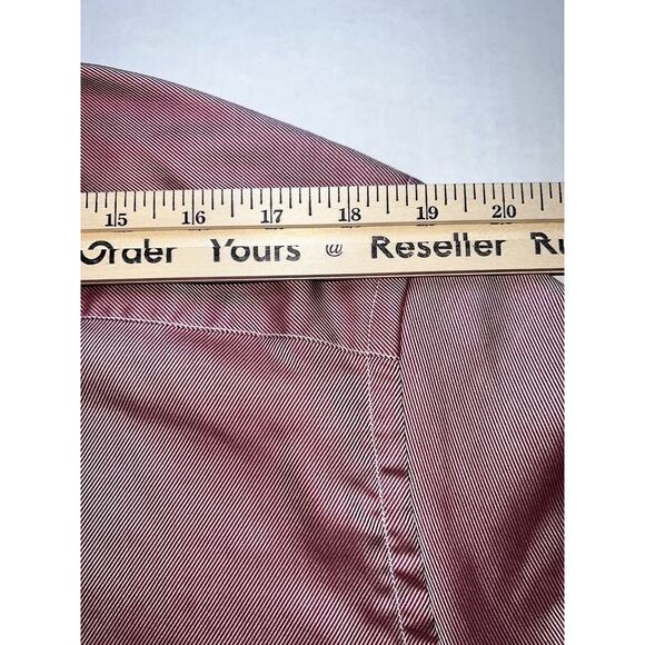 Pendleton Bridgeport Shirt Mens Size M Red Long Sleeve Button Down Dress Pocket - Picture 16 of 16